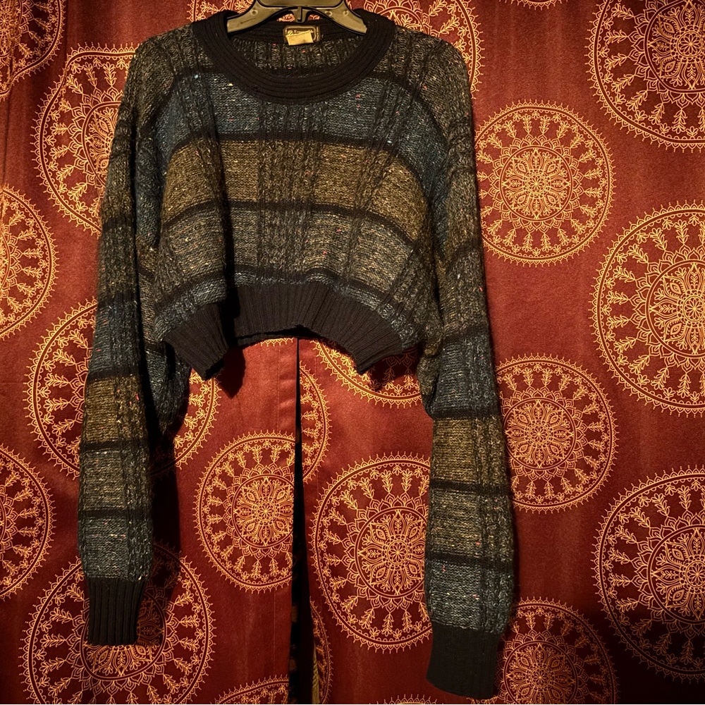 Ermenegildo Zegna Navy Knit Sweater